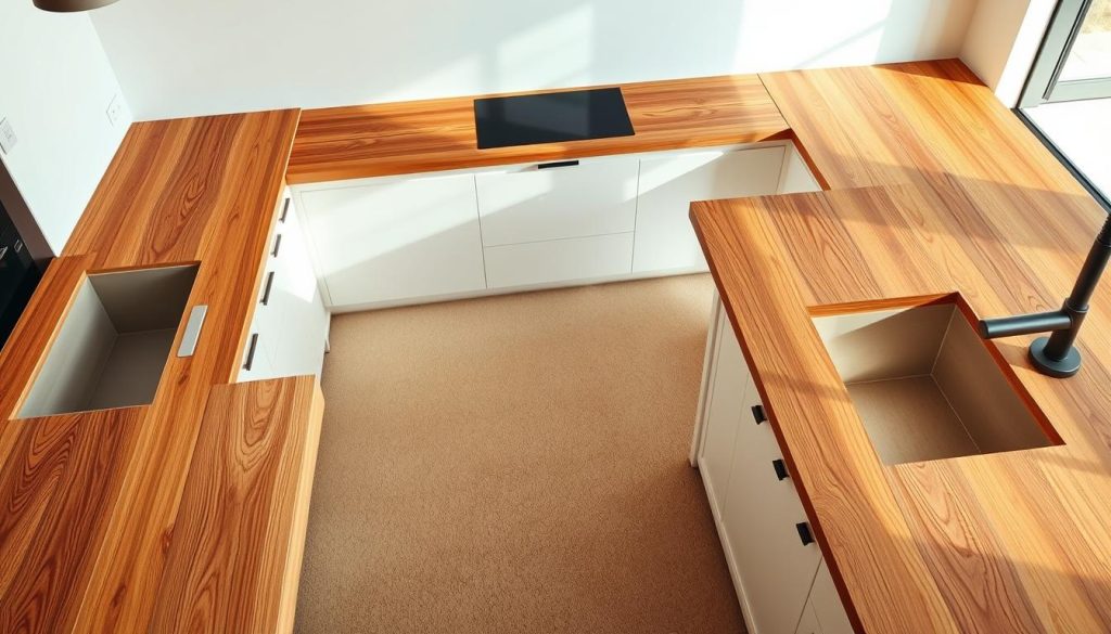 Modern Wood Countertop Styles