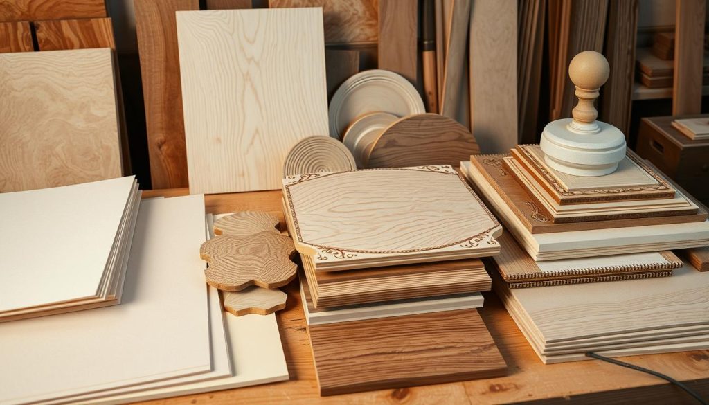 Scroll Saw Wood Materials