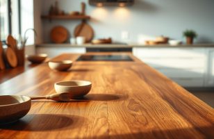wood countertop design