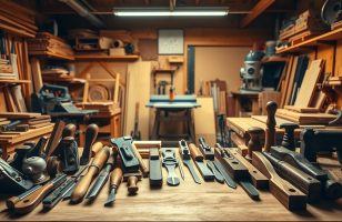 woodworking tools and supplies